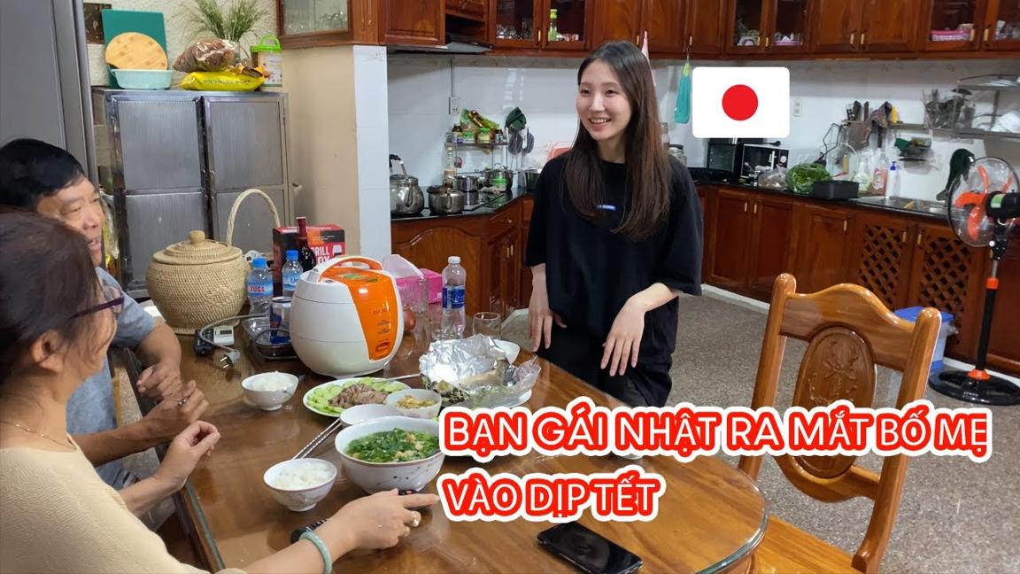 Sayaka về thăm Tết ba mẹ Dee | Lần đầu tiên bạn gái Nhật đón Tết tại Việt Nam | Cặp Đôi Việt - Nhật