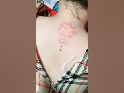 Quốc hoa Việt Nam#tattoo #mini#Gái xinh