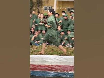 Những cô gái Việt Nam xinh xắn và mạnh mẽ#shorts #soldier #xuhuong