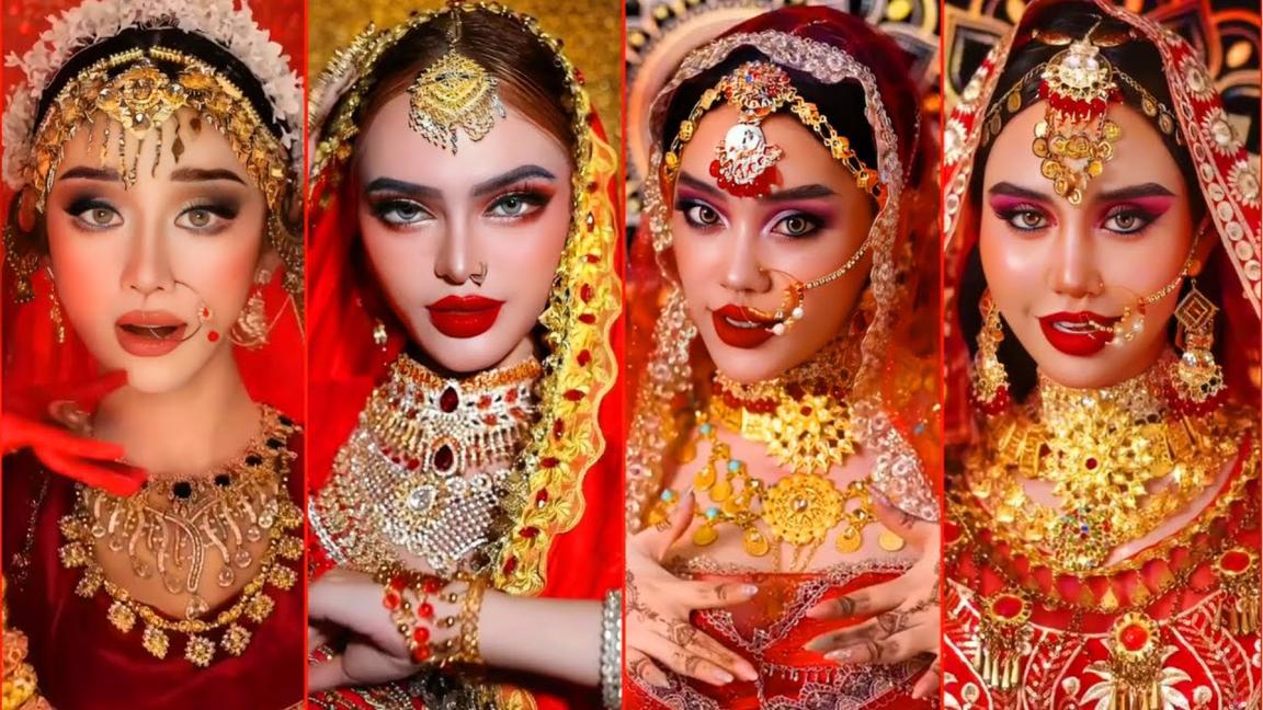 Asoka Makeup Trend From Viet Nam “Indian Makeup Trend” Trend Makeup Biến Hình Ấn Độ 🧕 || Kimin