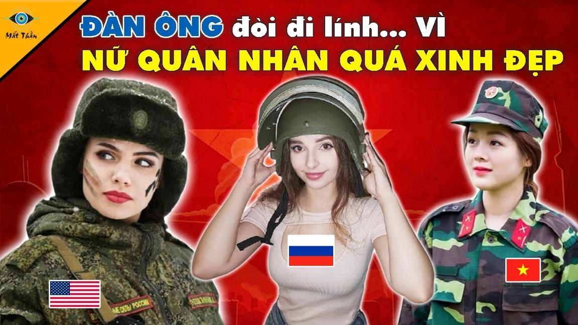TOP 5 Quốc Gia Có Lực Lượng Nữ Quân Nhân Xinh Đẹp Nhất Thế Giới - Ngạc Nhiên Với Vị Trí Của Việt Nam